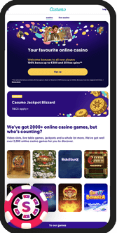 casumo casino mobile