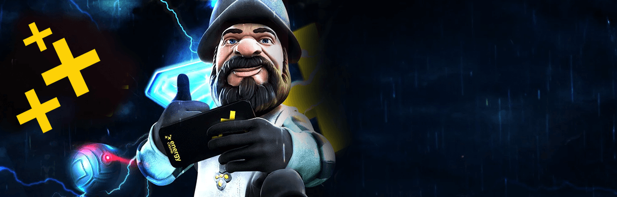 Energy Casino Welcome bonus 100% Jopa €50