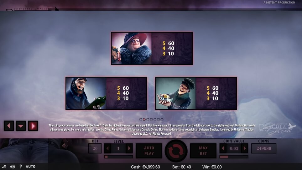 dracula slot machine detail image 1