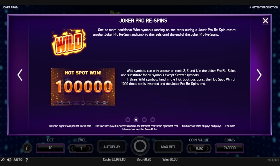 joker pro slot machine detail image 1