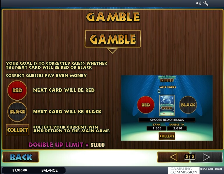 dolphin reef slot machine detail image 2