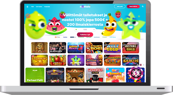 nomini casino pelit