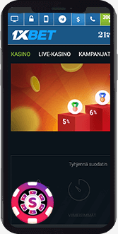 1xBet casino mobile