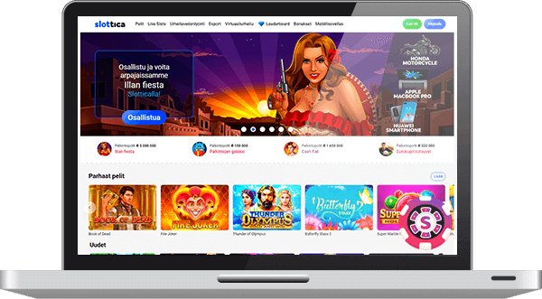 Slottica Casino pelit