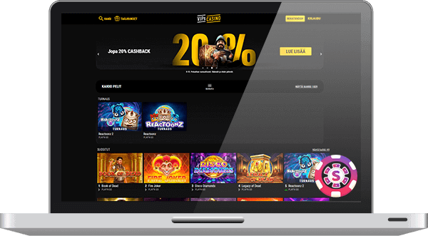 vips casino pelit