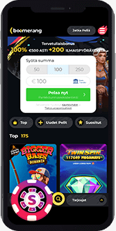 Boomerang Casino mobile