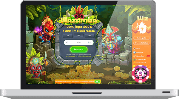 Wazamba Casino pelit